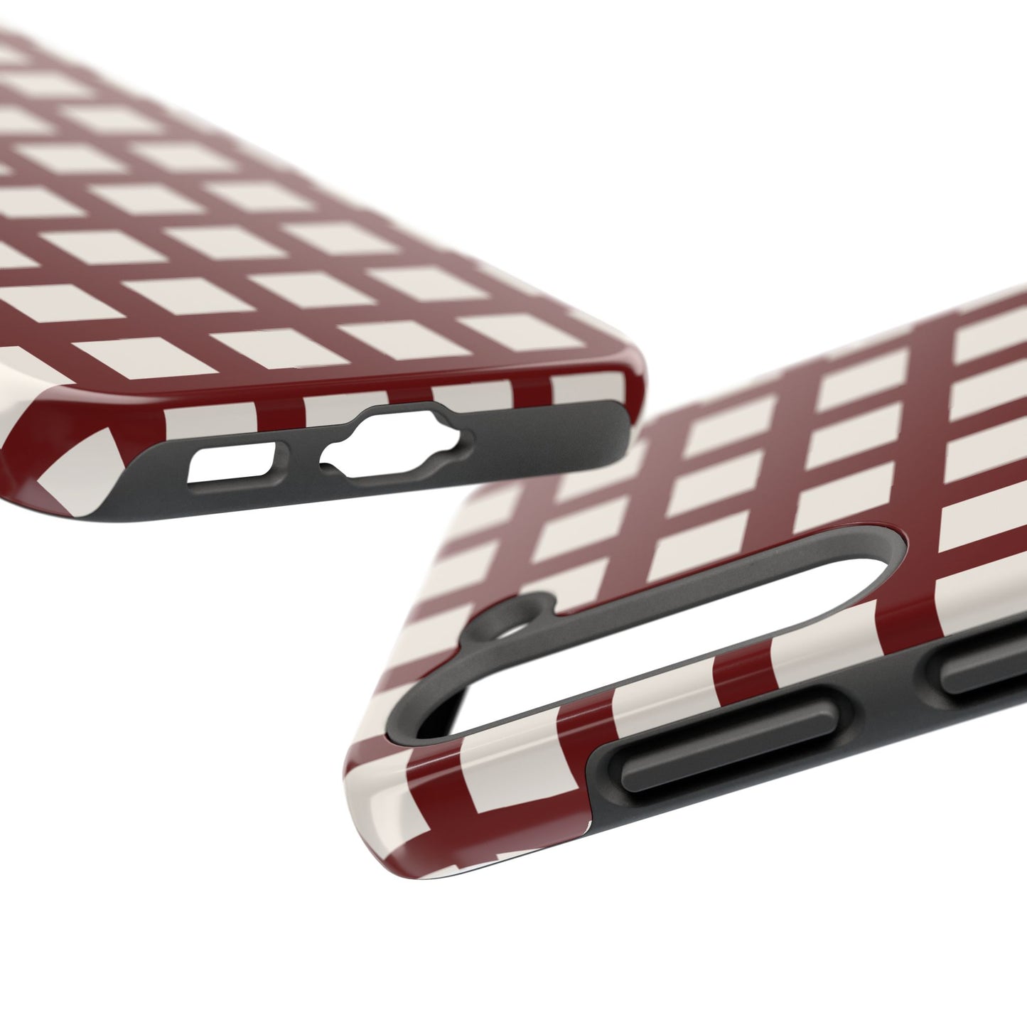 Red Checkered Phone Case