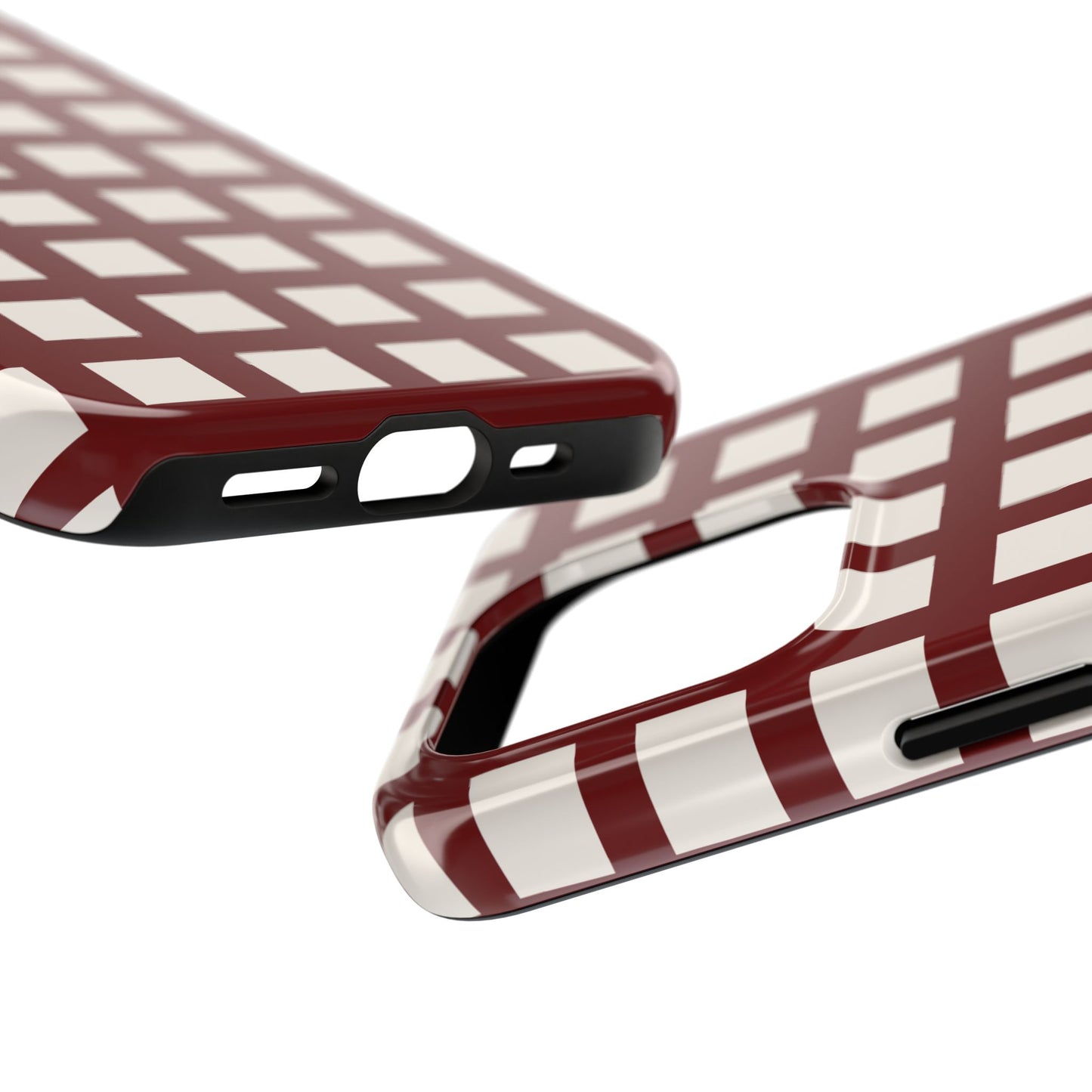 Red Checkered Phone Case