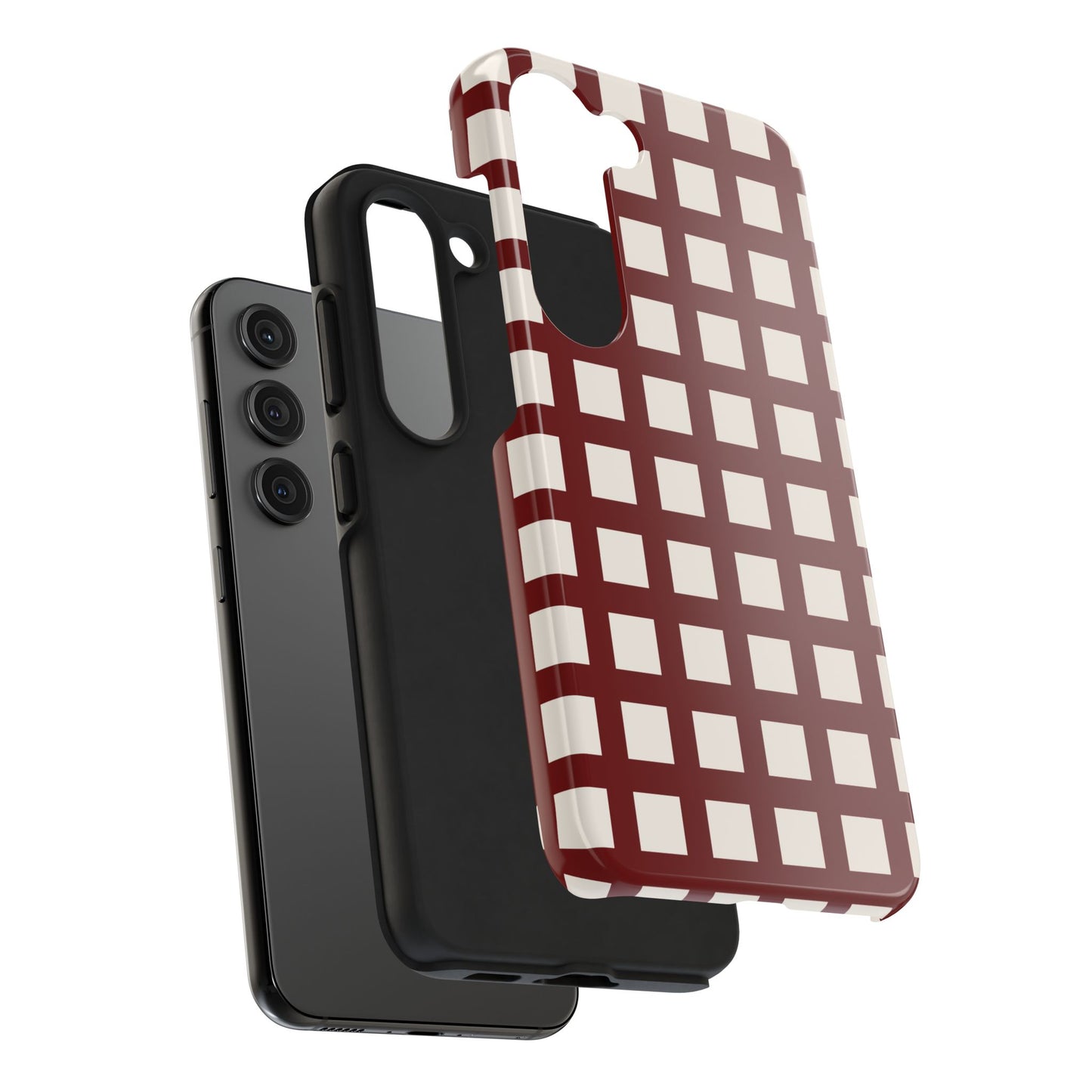 Red Checkered Phone Case