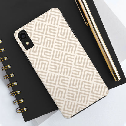 Stylish Beige Phone Case