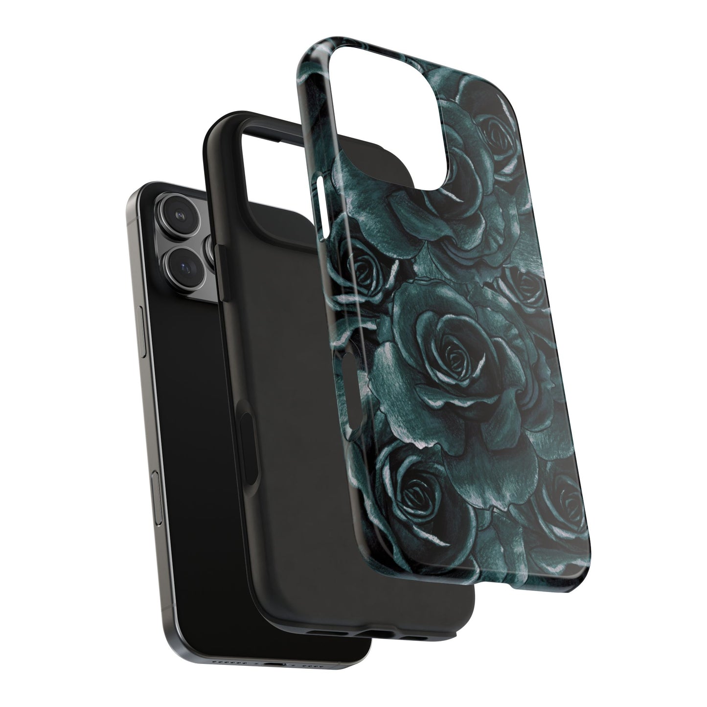 Dark Floral Phone Case