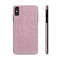 Stylish pink lines Phone Case