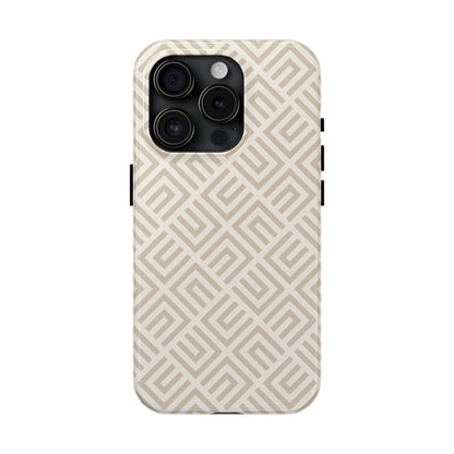 Stylish Beige Phone Case