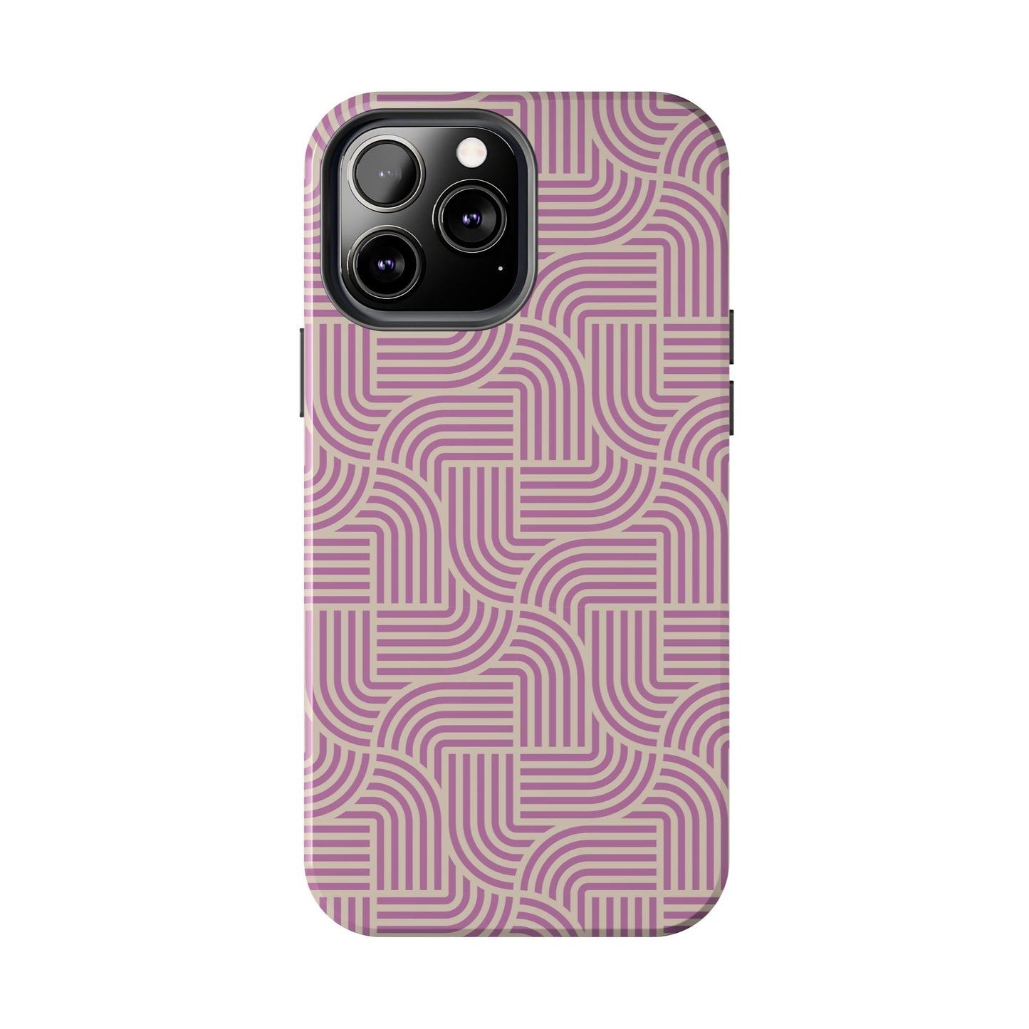 Stylish pink lines Phone Case