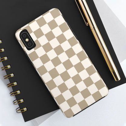 Stylish Checkered Phone Case