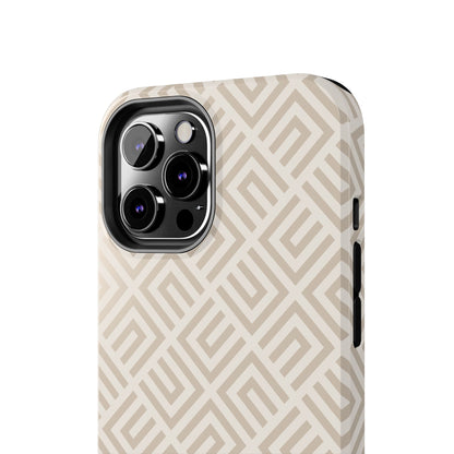 Stylish Beige Phone Case