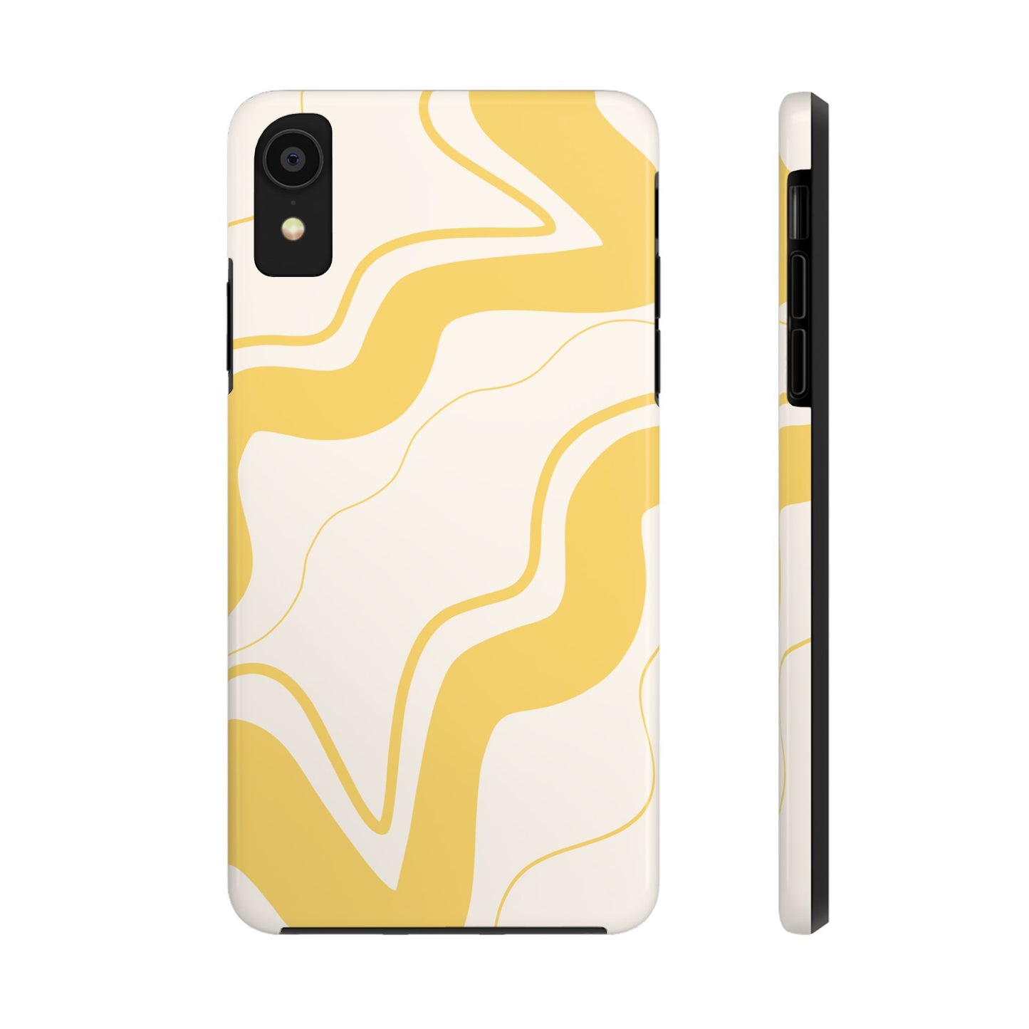 Yellow Wave Phone Case