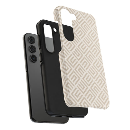 Stylish Beige Phone Case