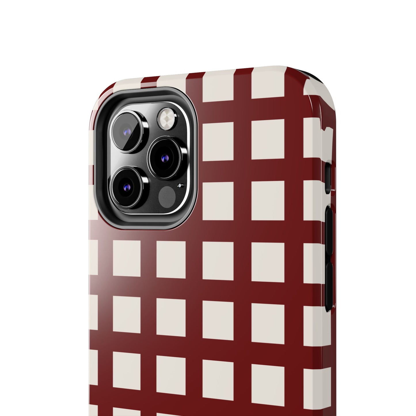 Red Checkered Phone Case