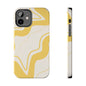 Yellow Wave Phone Case