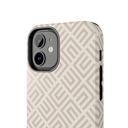 Stylish Beige Phone Case