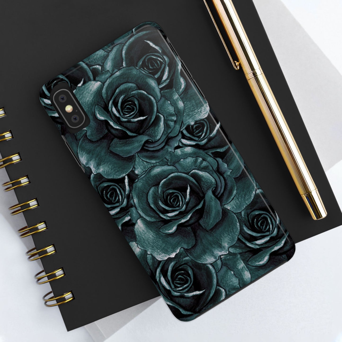 Dark Floral Phone Case