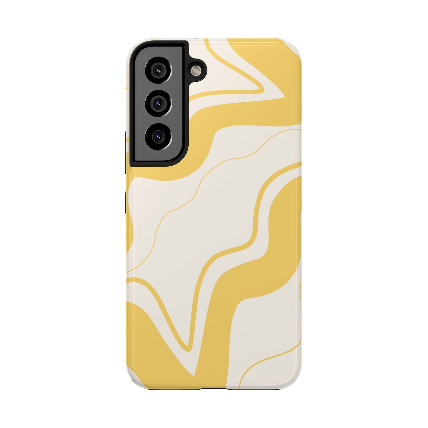 Yellow Wave Phone Case