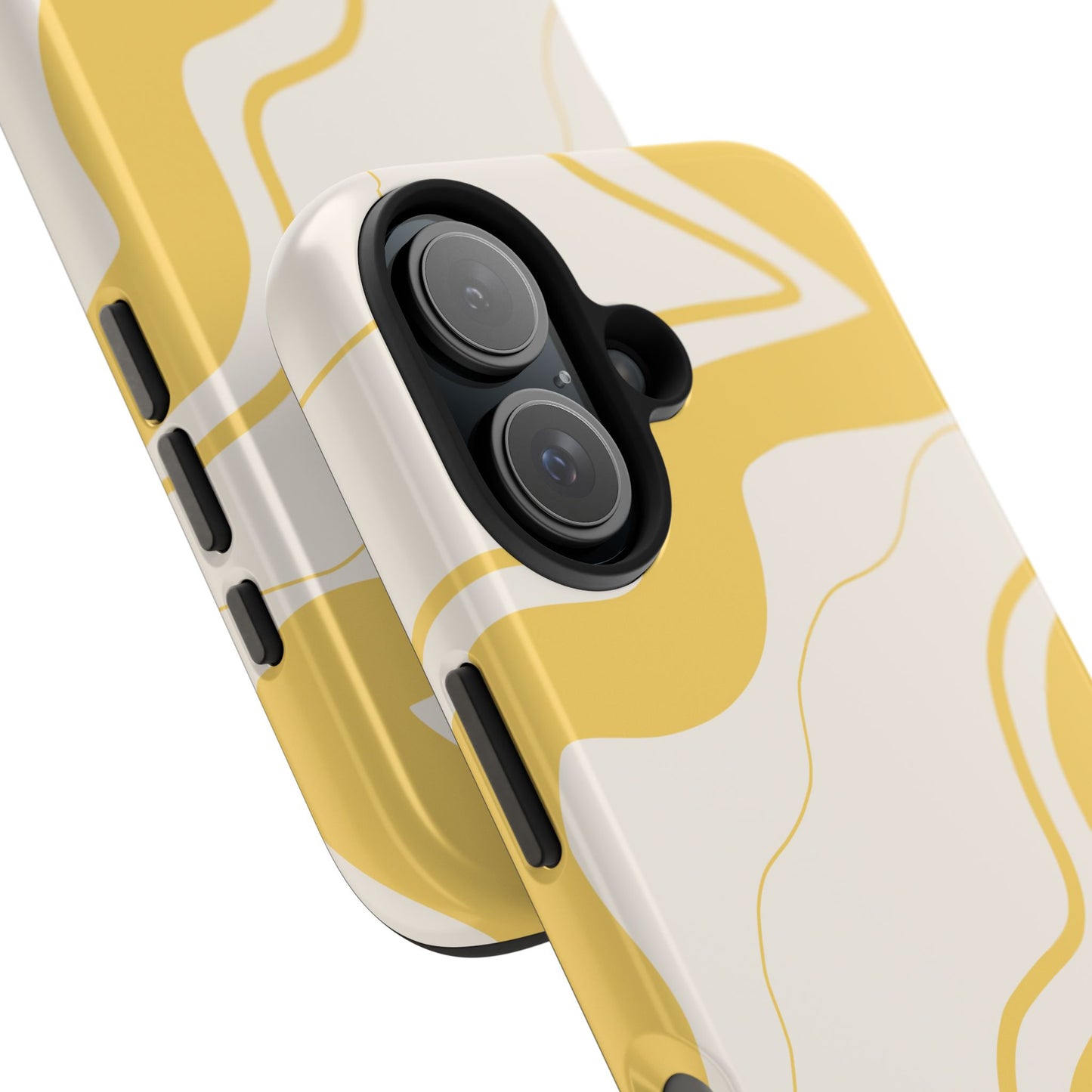 Yellow Wave Phone Case