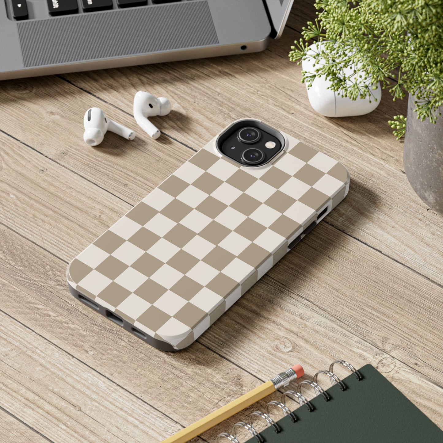 Stylish Checkered Phone Case