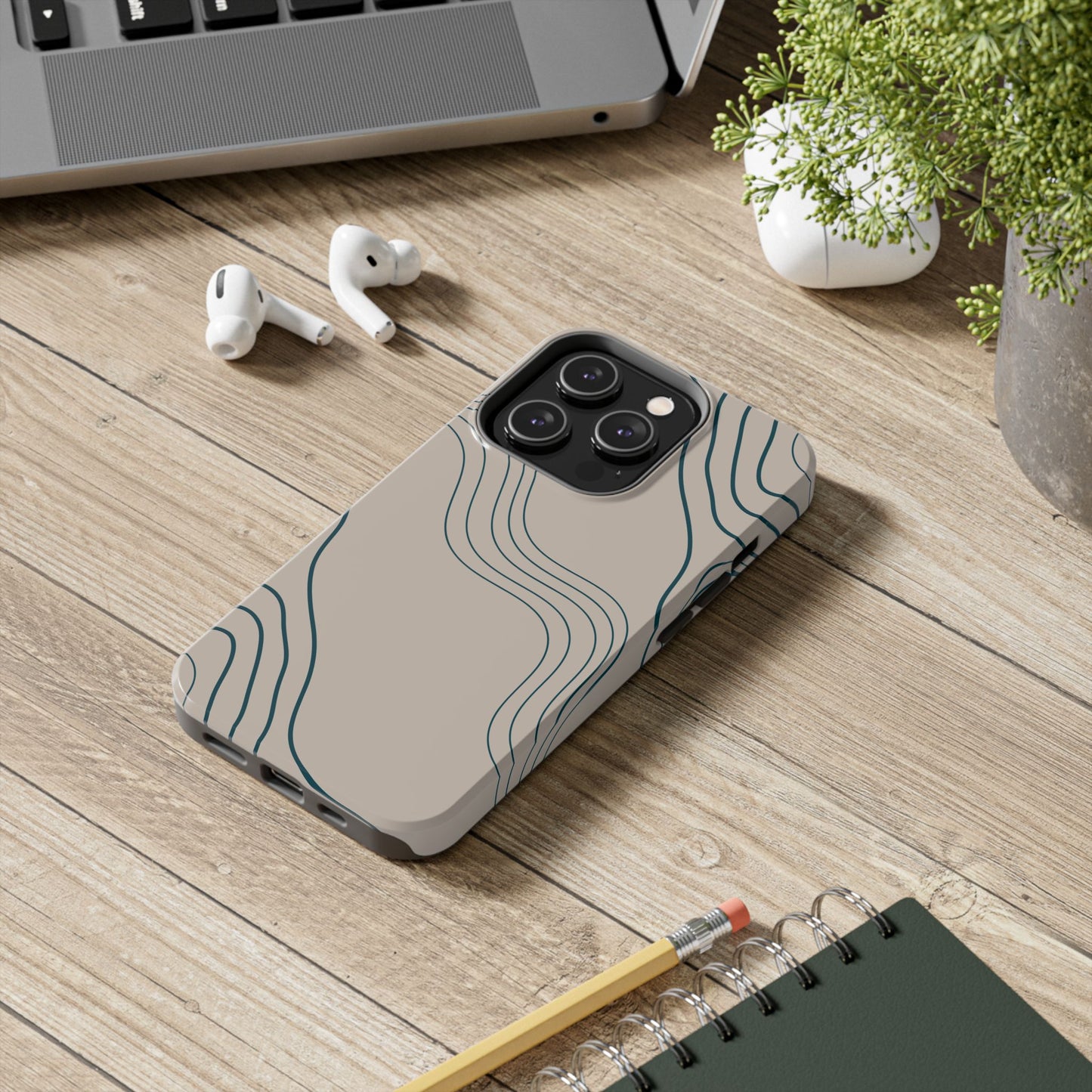 Wavy Pattern Phone Case