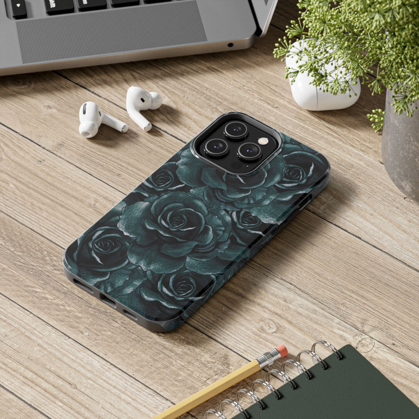 Dark Floral Phone Case