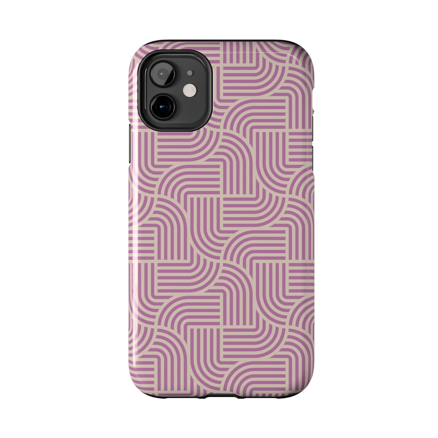 Stylish pink lines Phone Case