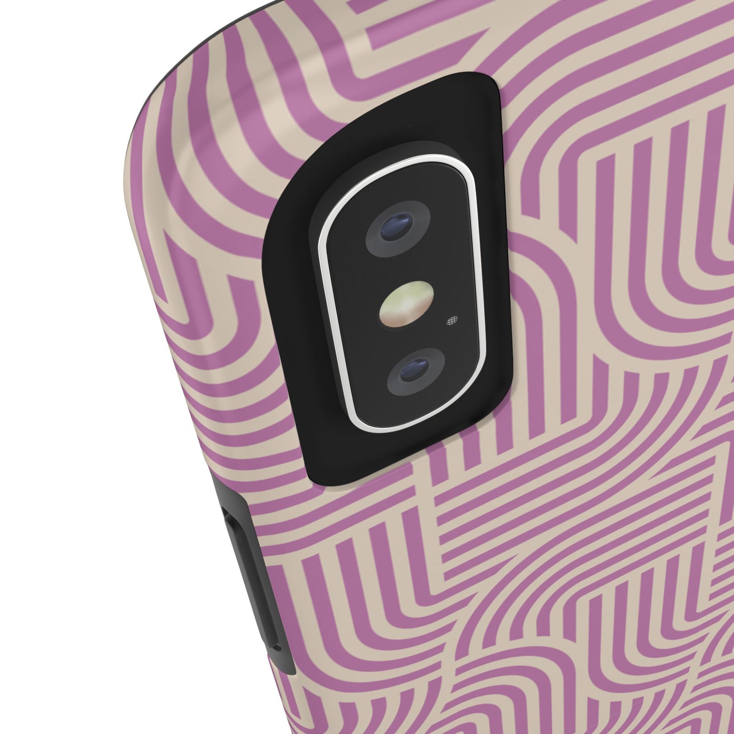 Stylish pink lines Phone Case