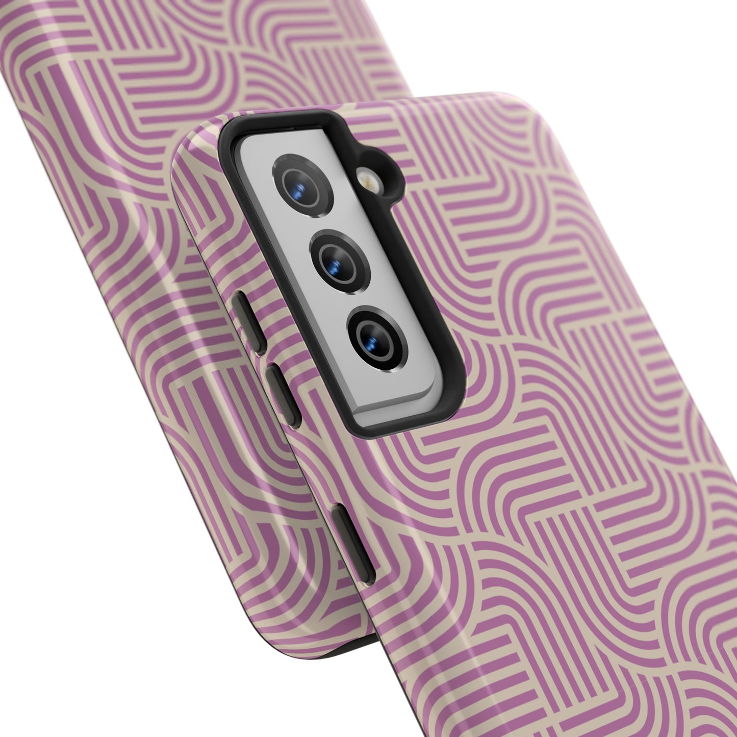 Stylish pink lines Phone Case