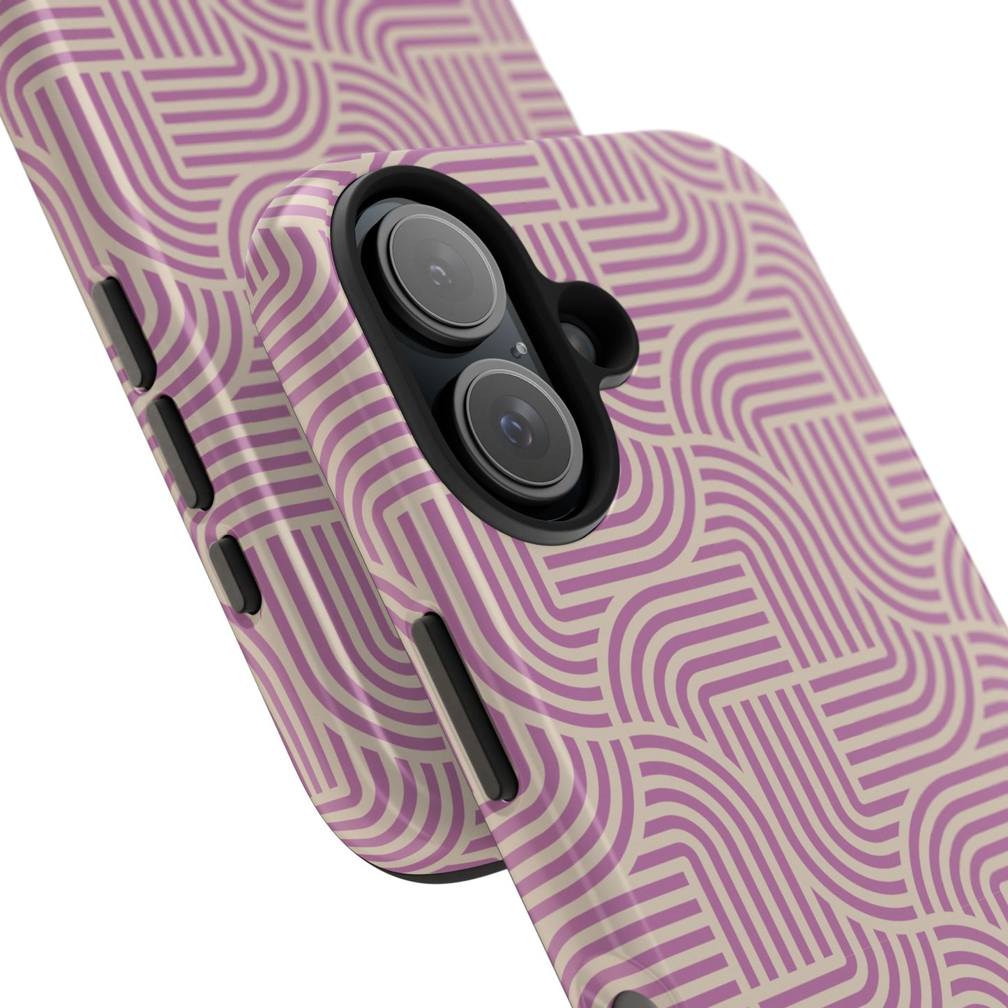 Stylish pink lines Phone Case