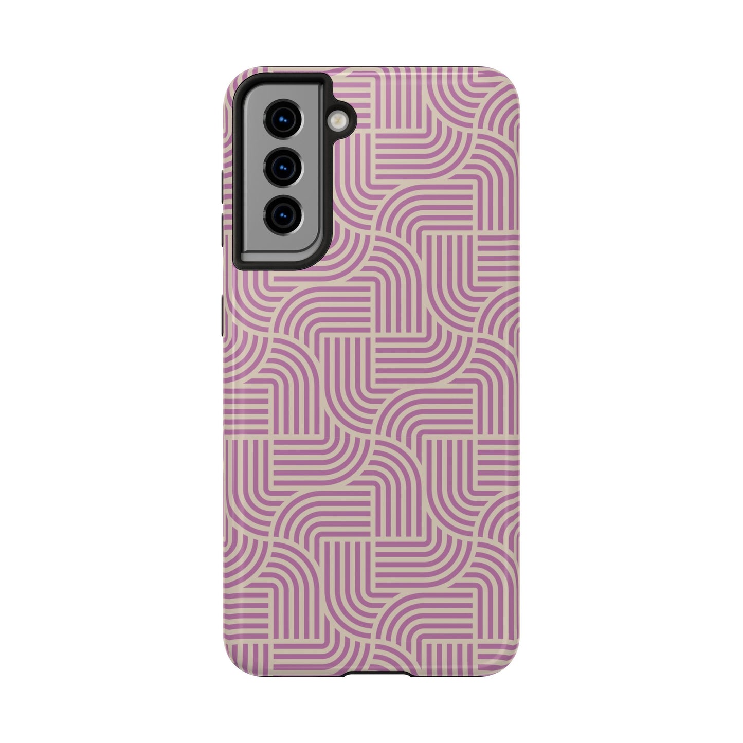 Stylish pink lines Phone Case