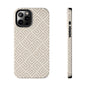 Stylish Beige Phone Case