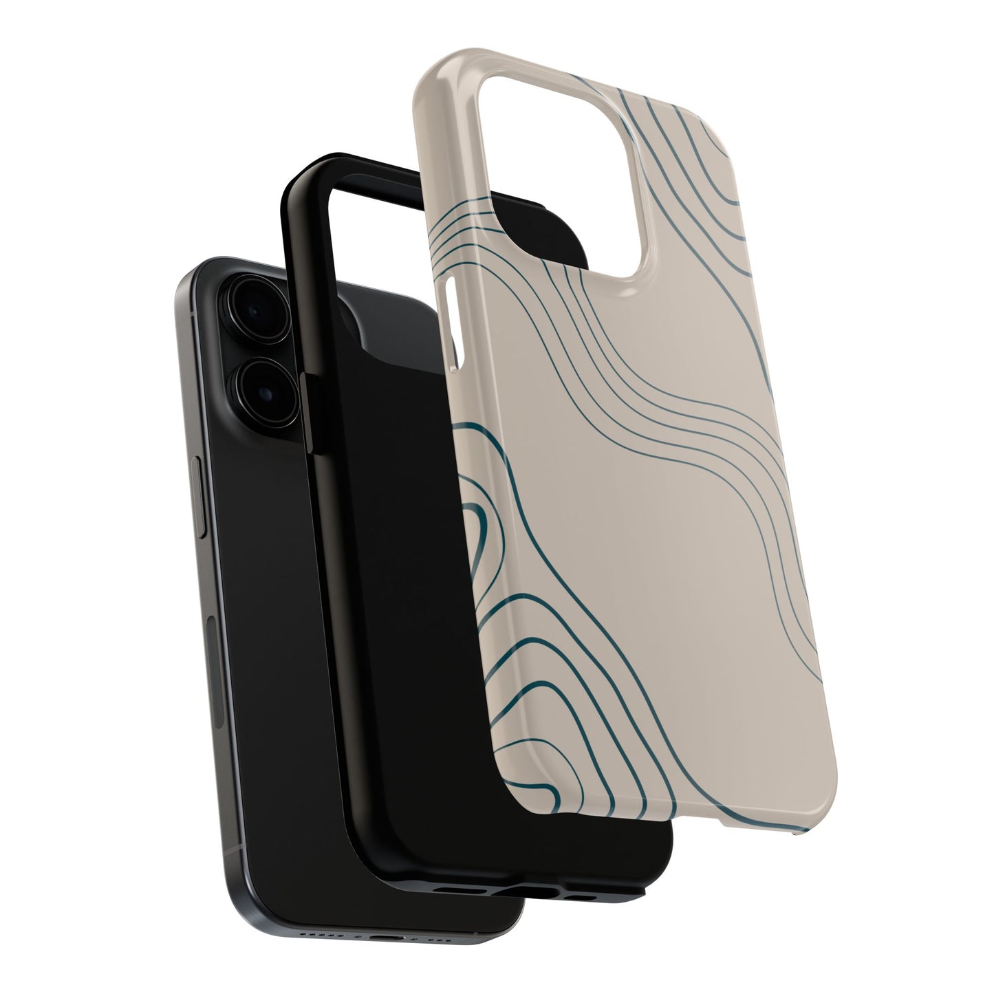 Wavy Pattern Phone Case