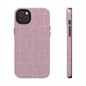 Stylish pink lines Phone Case