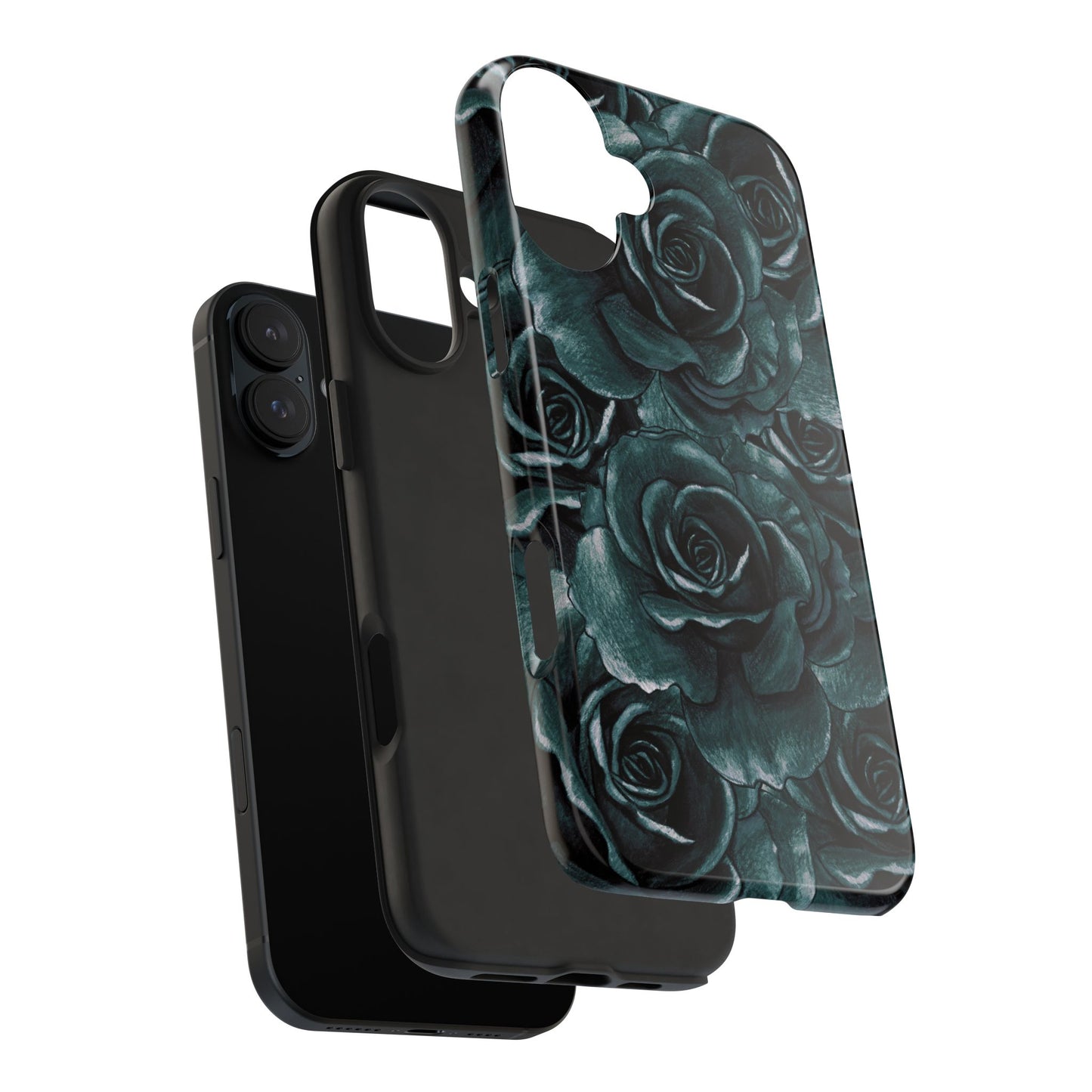 Dark Floral Phone Case