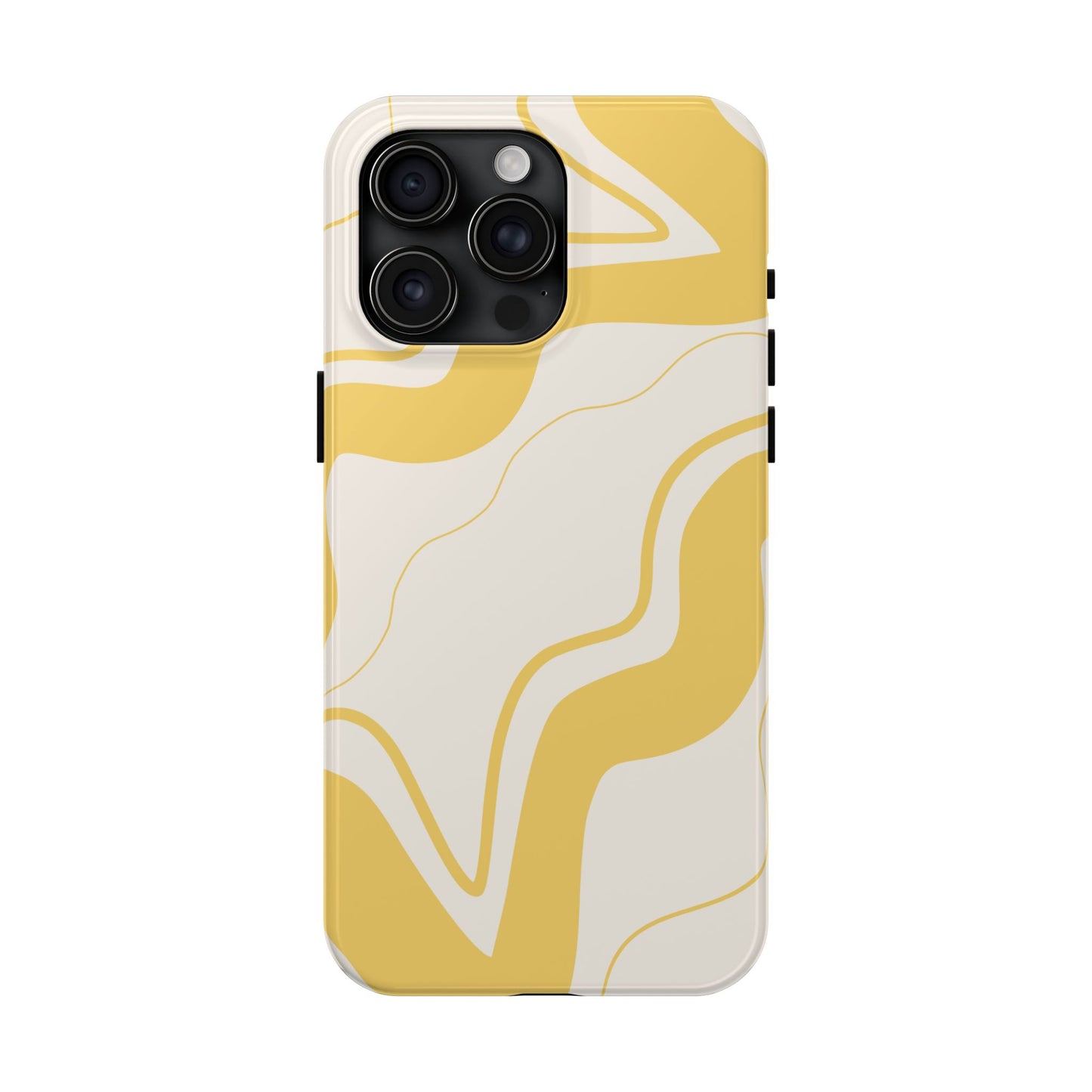 Yellow Wave Phone Case