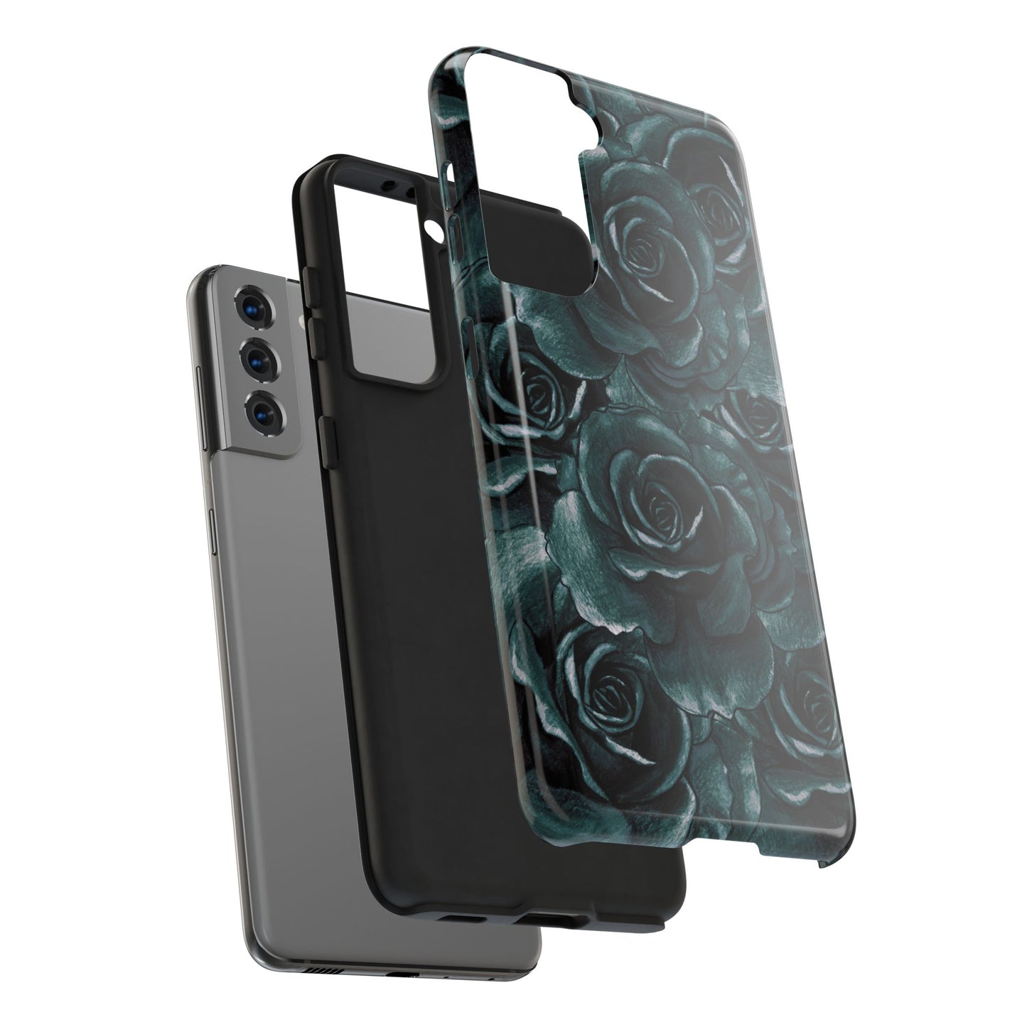 Dark Floral Phone Case