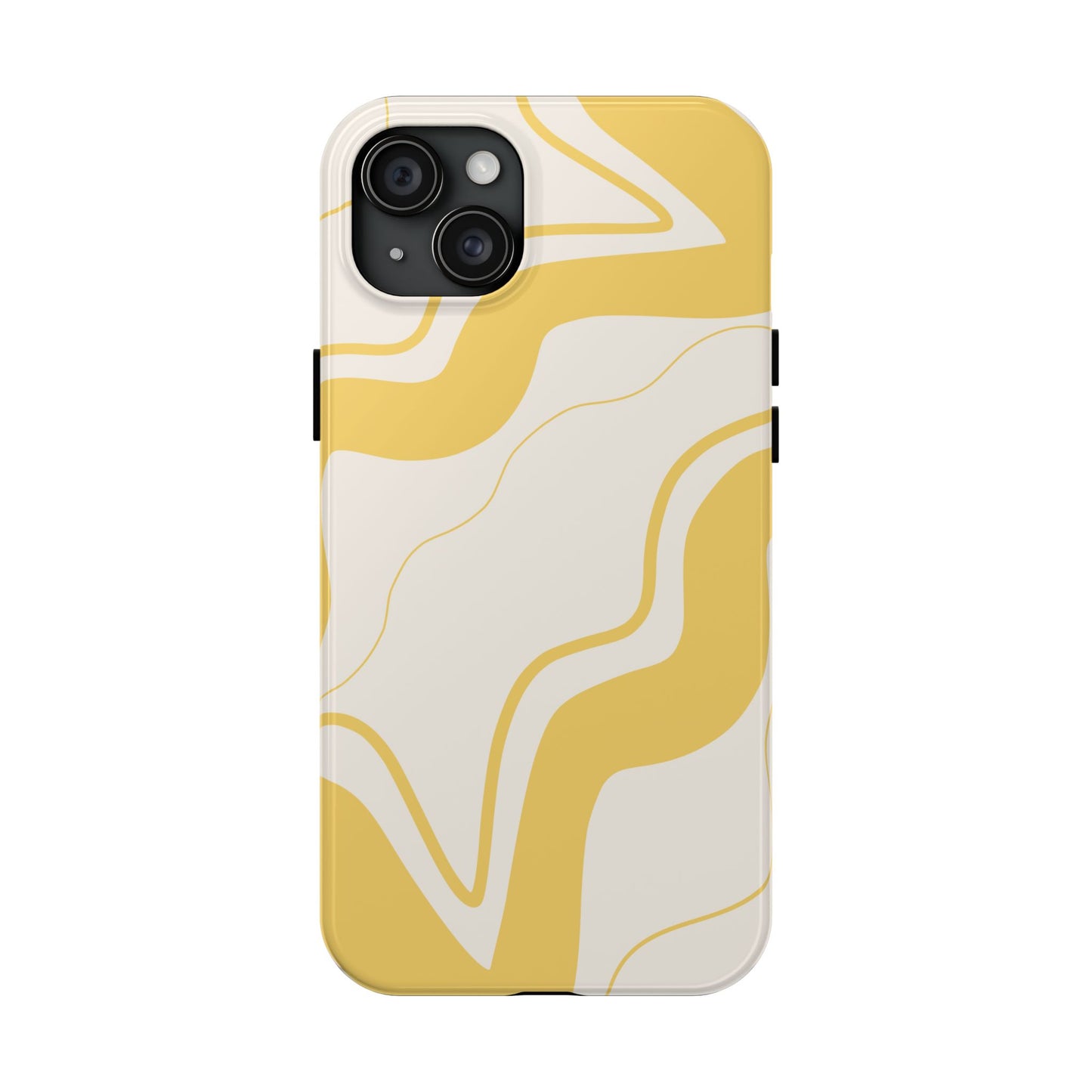 Yellow Wave Phone Case