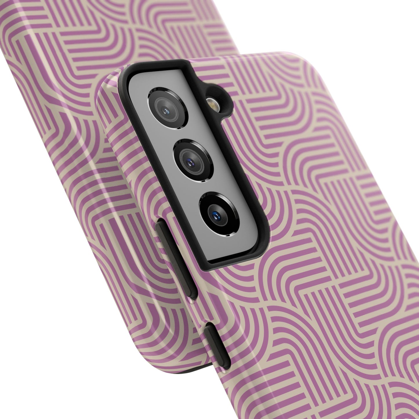 Stylish pink lines Phone Case