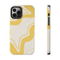 Yellow Wave Phone Case