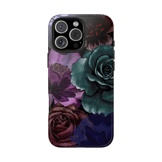 Dark Floral Phone Case