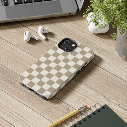 Stylish Checkered Phone Case