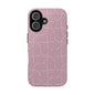 Stylish pink lines Phone Case