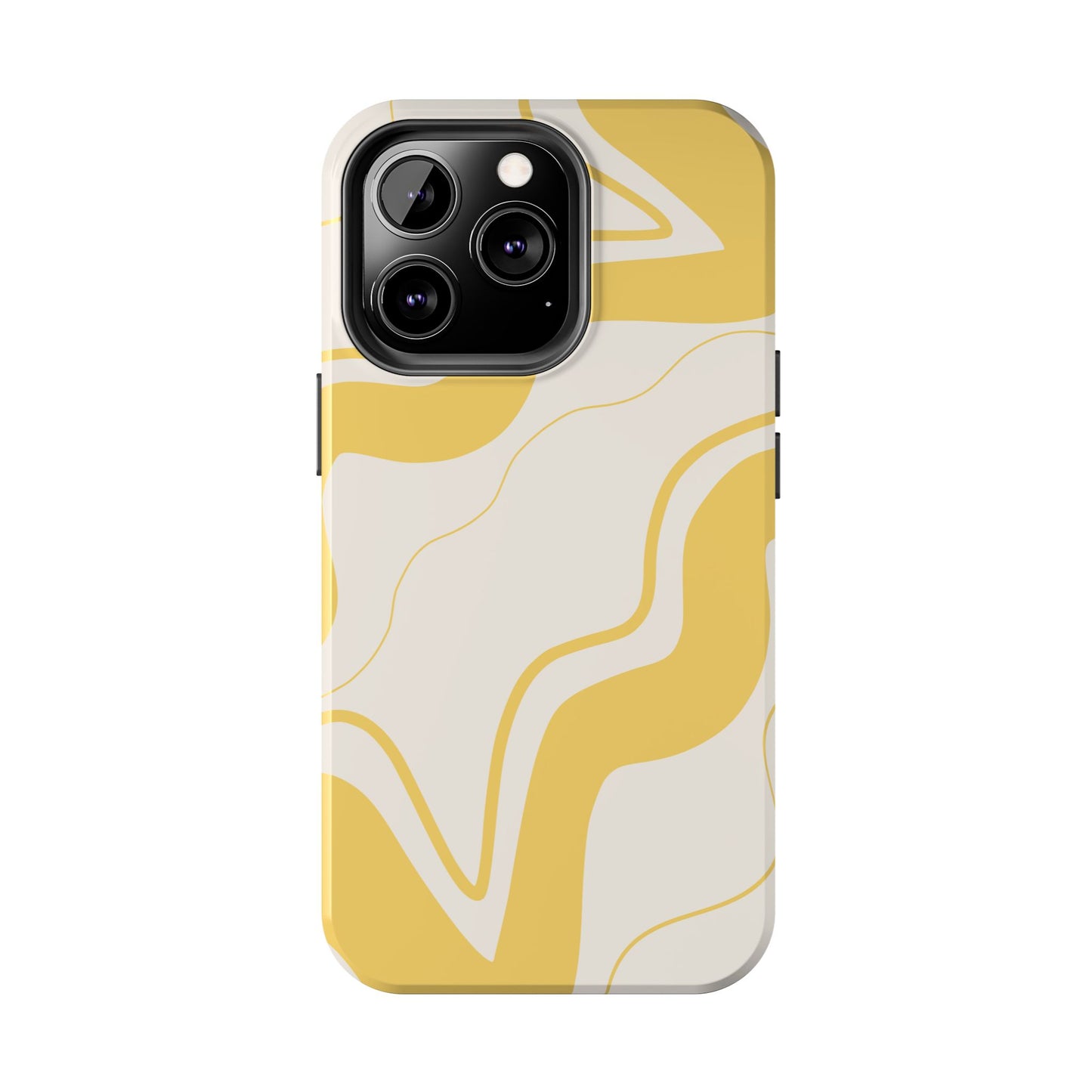 Yellow Wave Phone Case