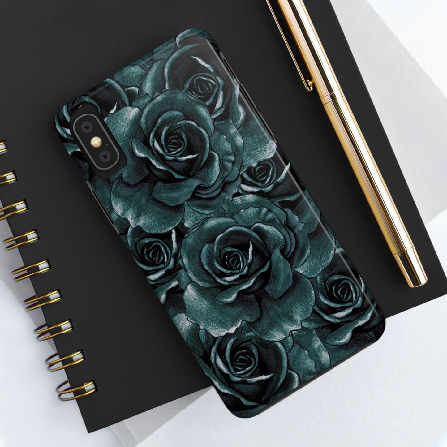 Dark Floral Phone Case