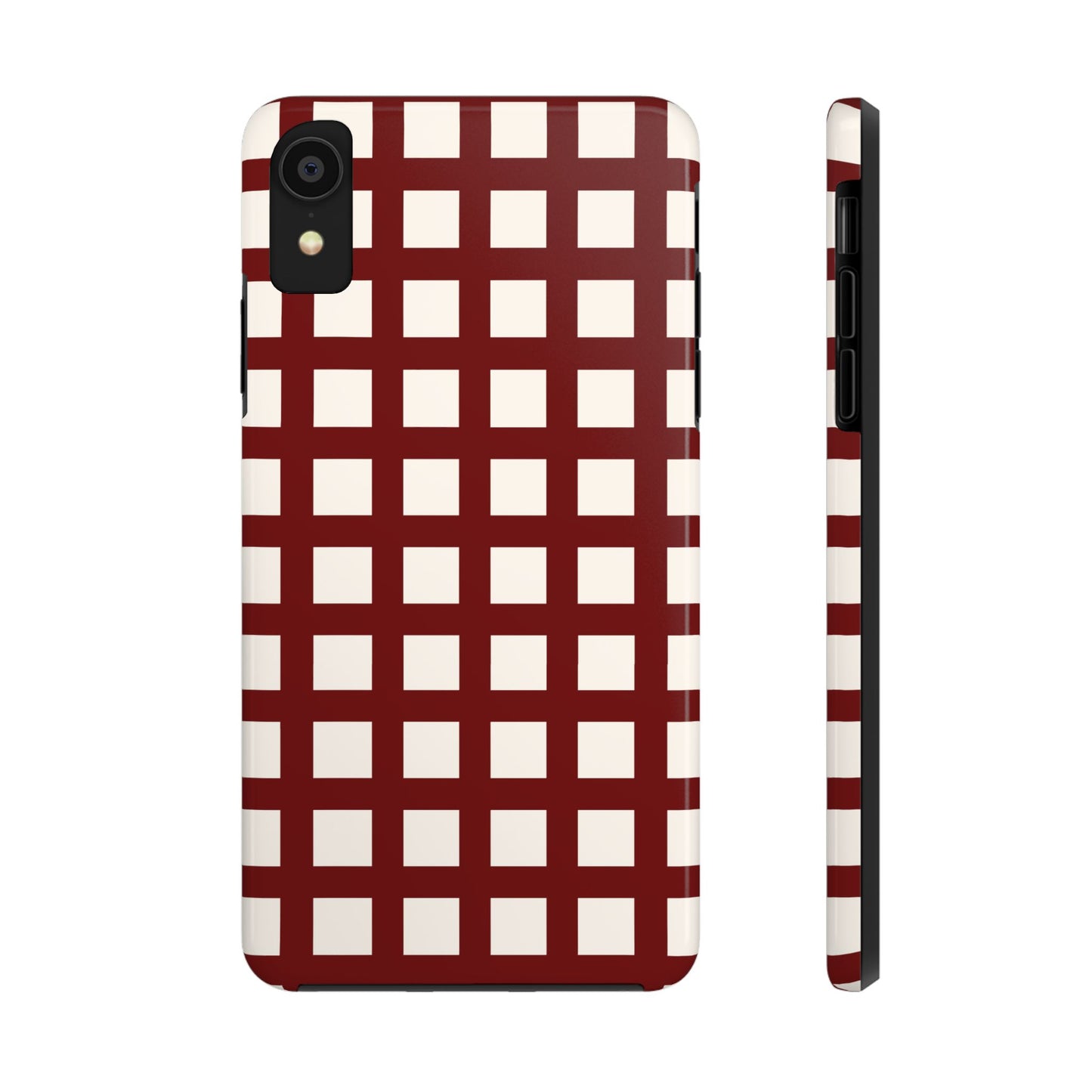 Red Checkered Phone Case