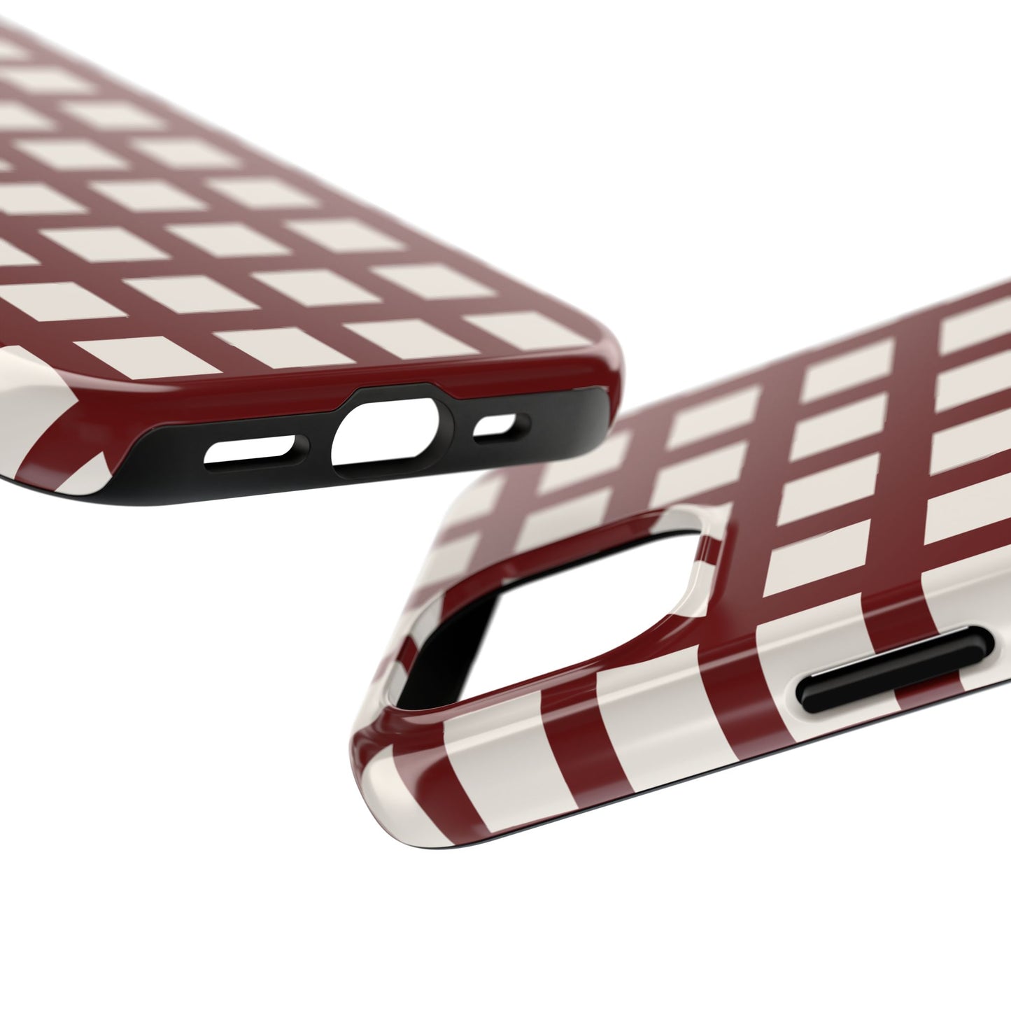 Red Checkered Phone Case