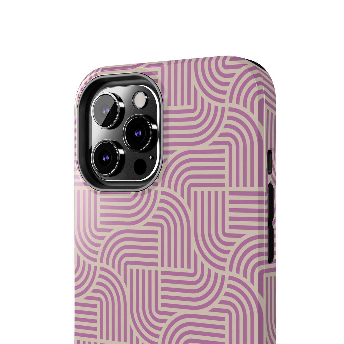 Stylish pink lines Phone Case