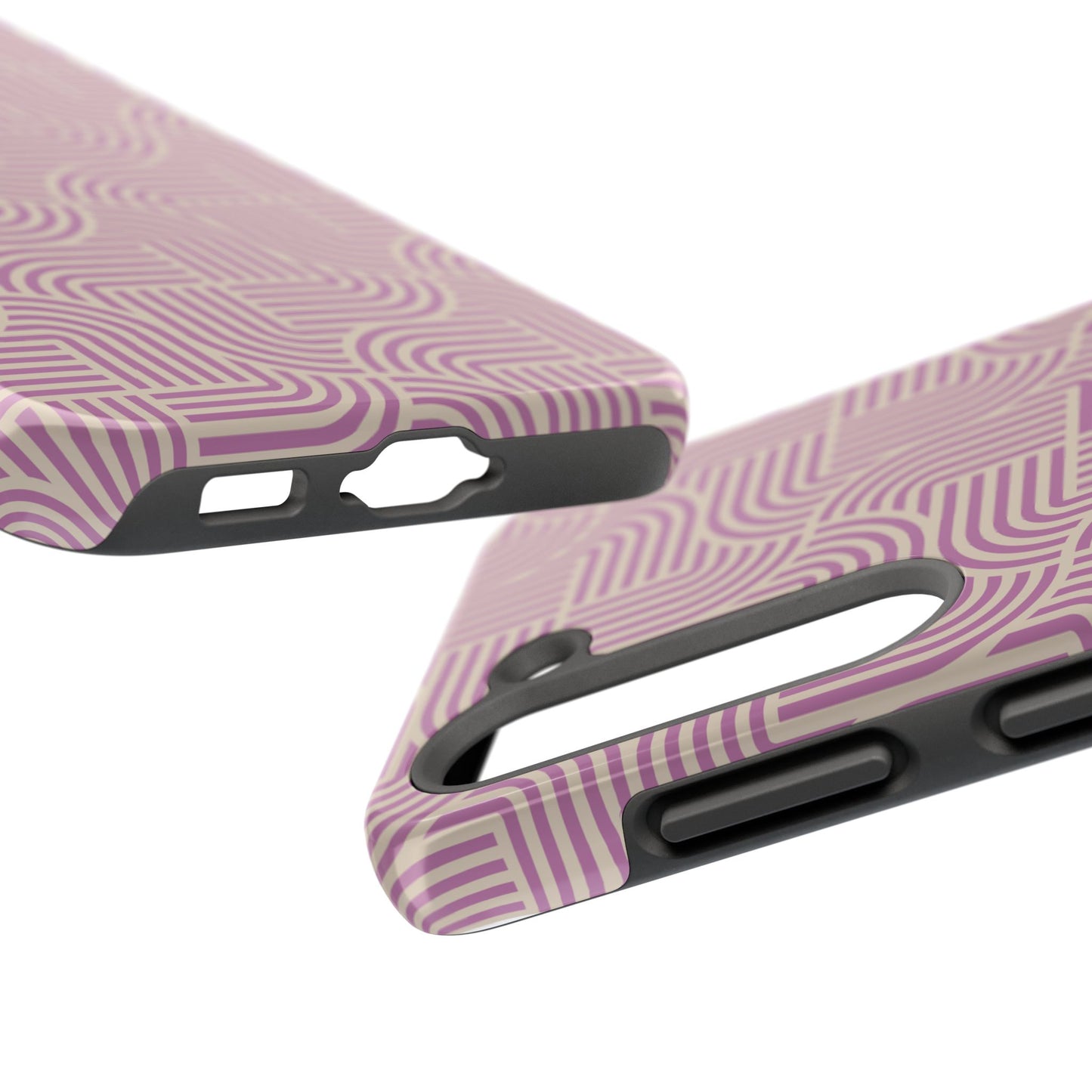 Stylish pink lines Phone Case