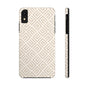 Stylish Beige Phone Case