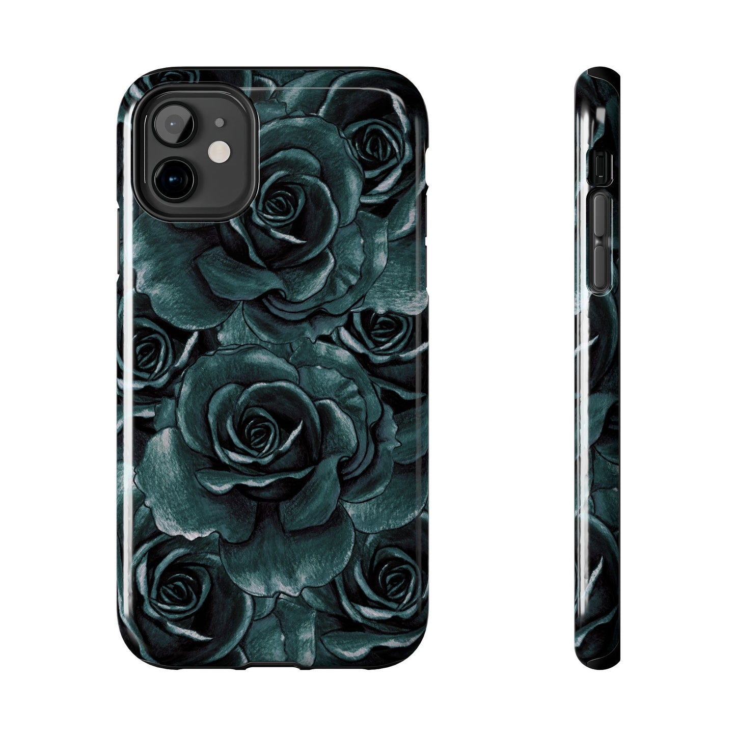 Dark Floral Phone Case