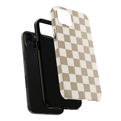 Stylish Checkered Phone Case