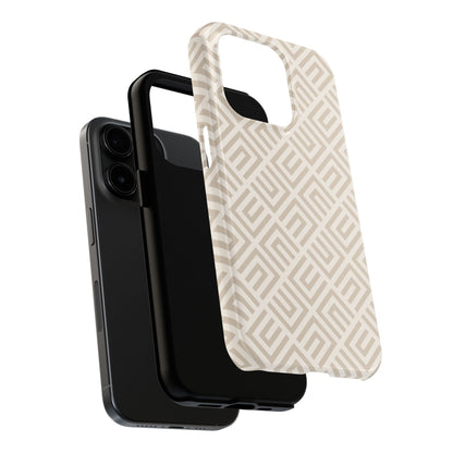 Stylish Beige Phone Case