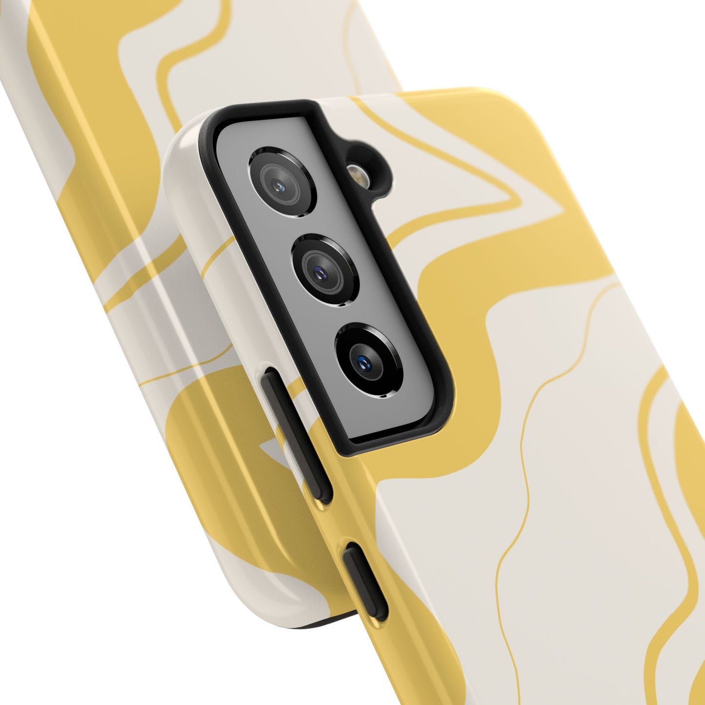 Yellow Wave Phone Case