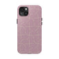 Stylish pink lines Phone Case